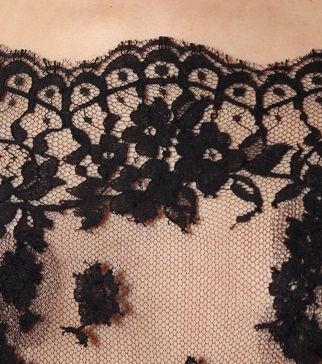 Floral-lace bodysuit | Stella McCartney