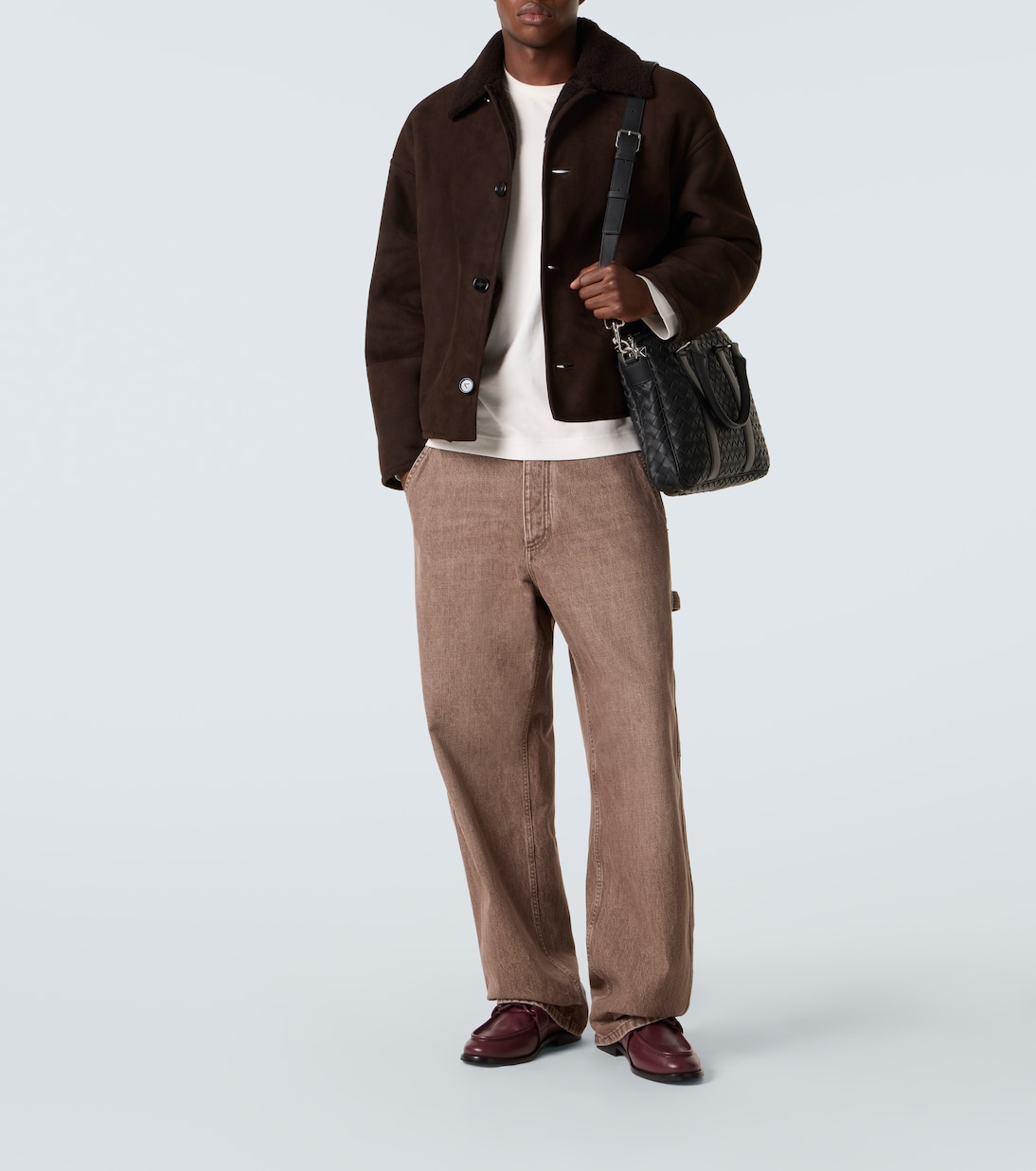 Intrecciato leather briefcase | Bottega Veneta