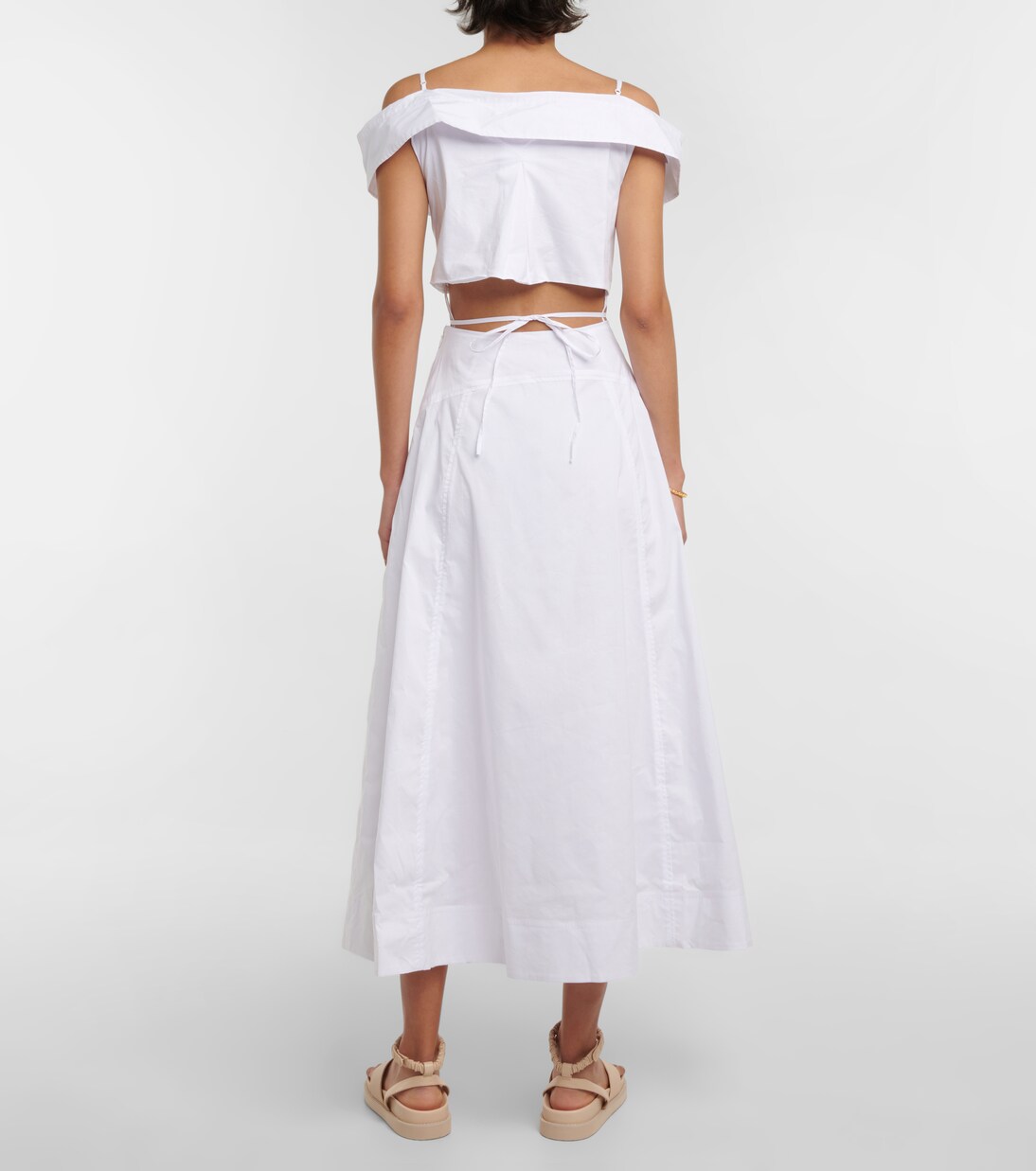 Robe longue Ansley en coton mélangé | Simkhai