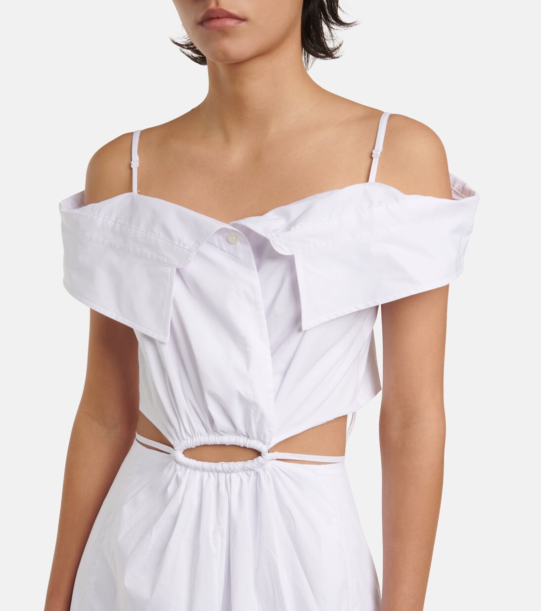 Robe longue Ansley en coton mélangé | Simkhai
