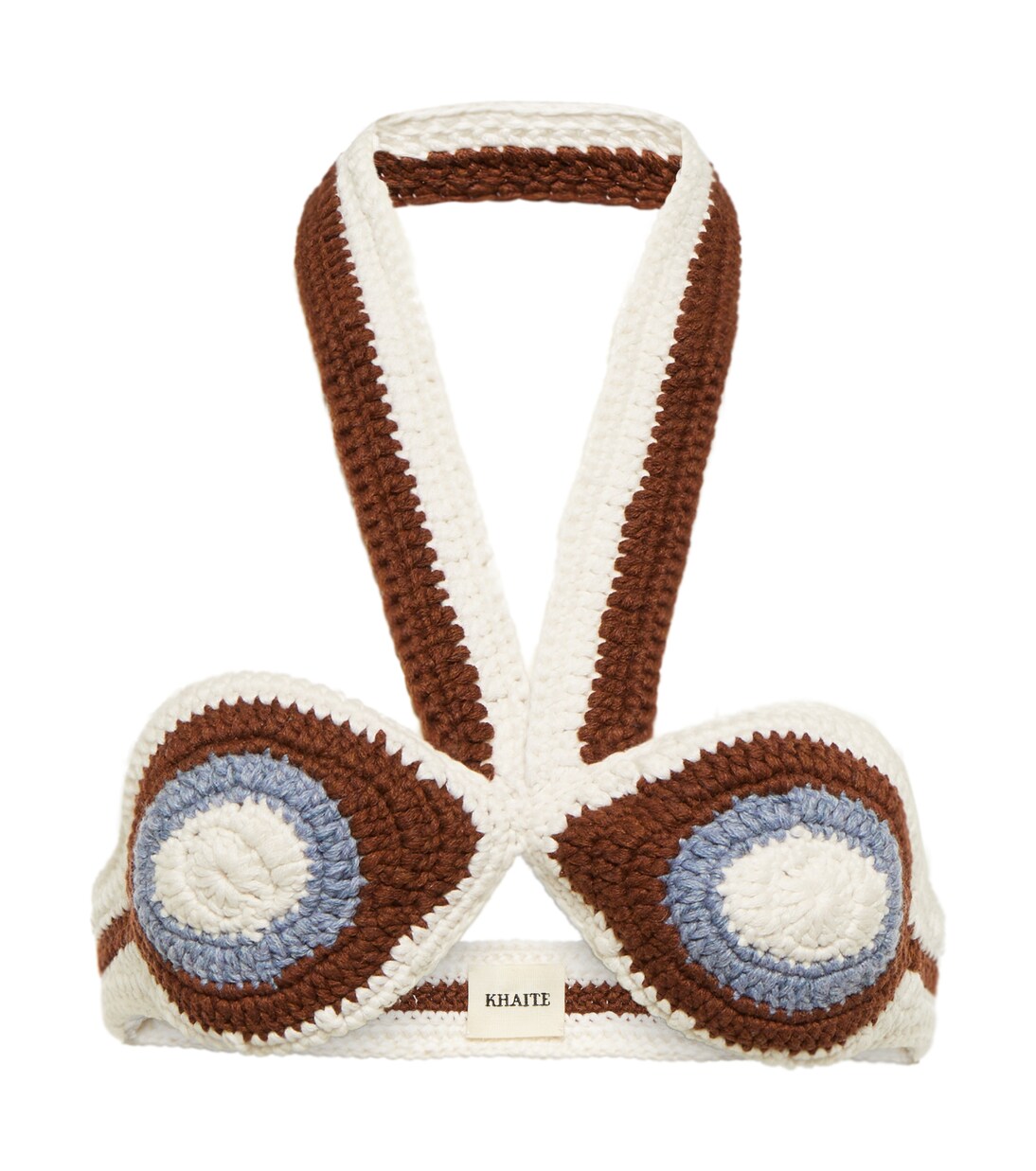 Jolie cashmere halterneck bralette | Khaite