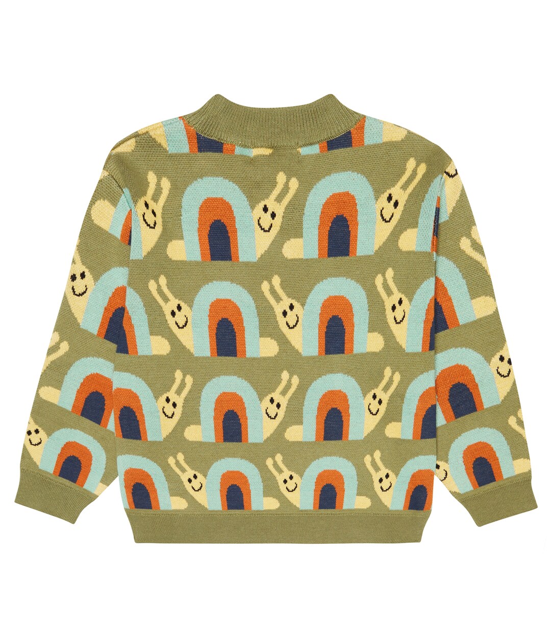 Jacquard cotton sweater | Stella McCartney Kids