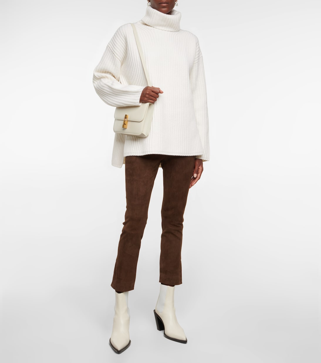 Hose aus Veloursleder | Vince