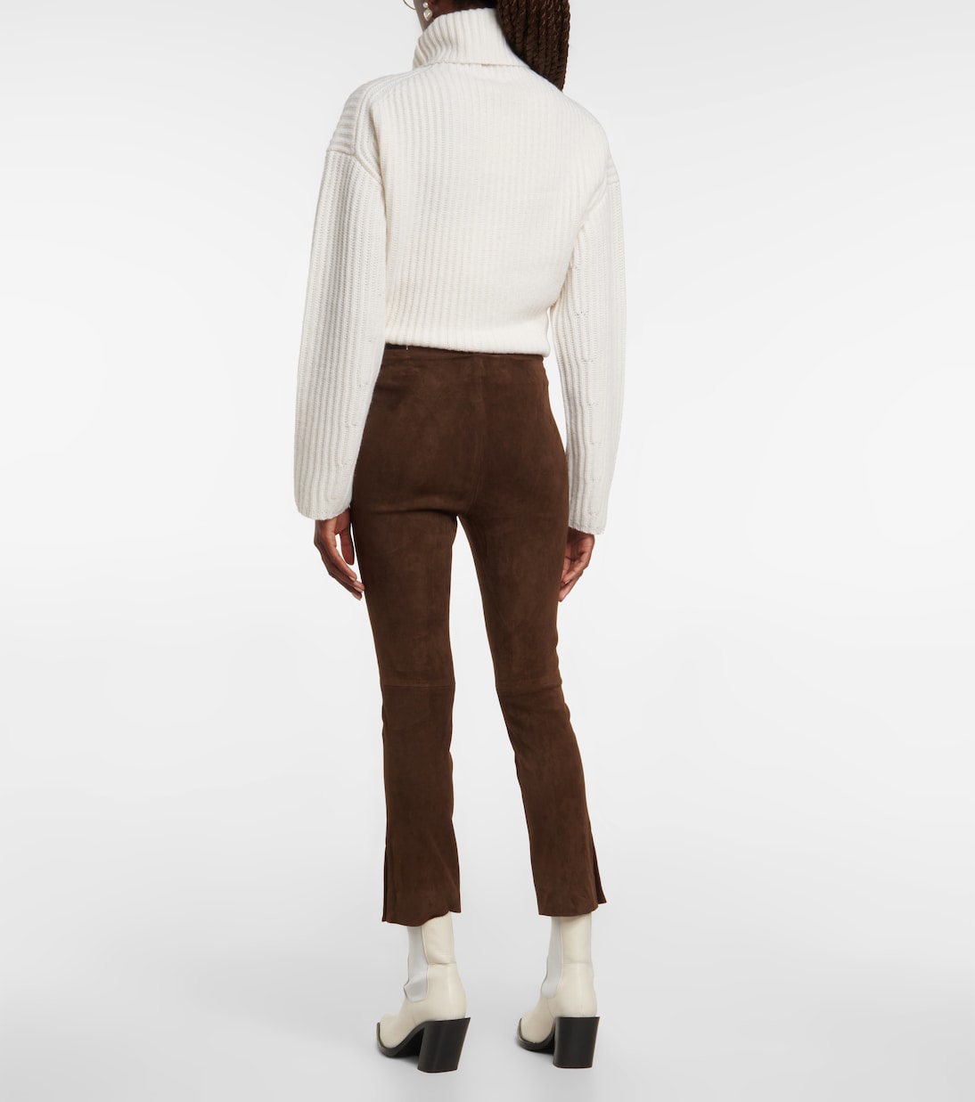 Hose aus Veloursleder | Vince