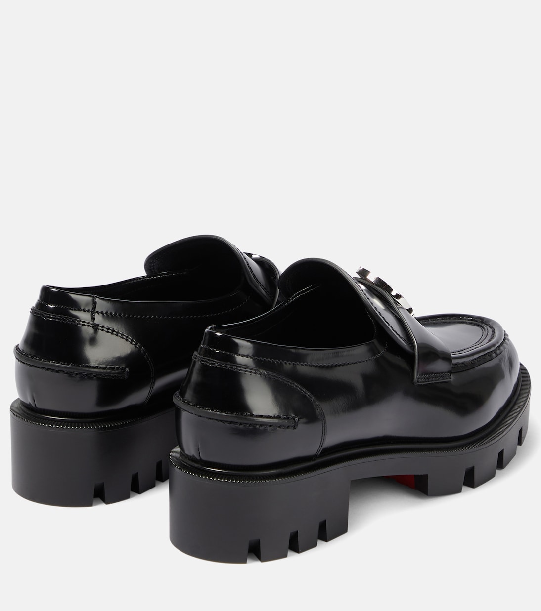 CL Moc Lug leather loafers | Christian Louboutin