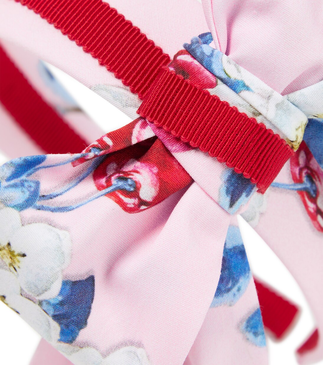 Cherry bow headband | Monnalisa