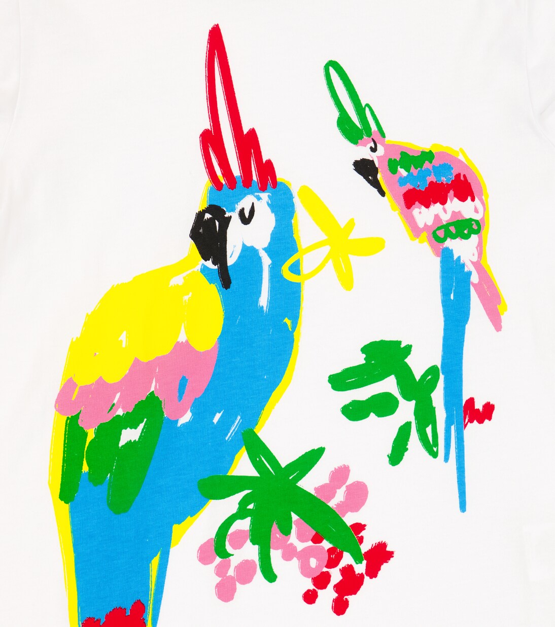 Printed cotton jersey T-shirt | Stella McCartney Kids