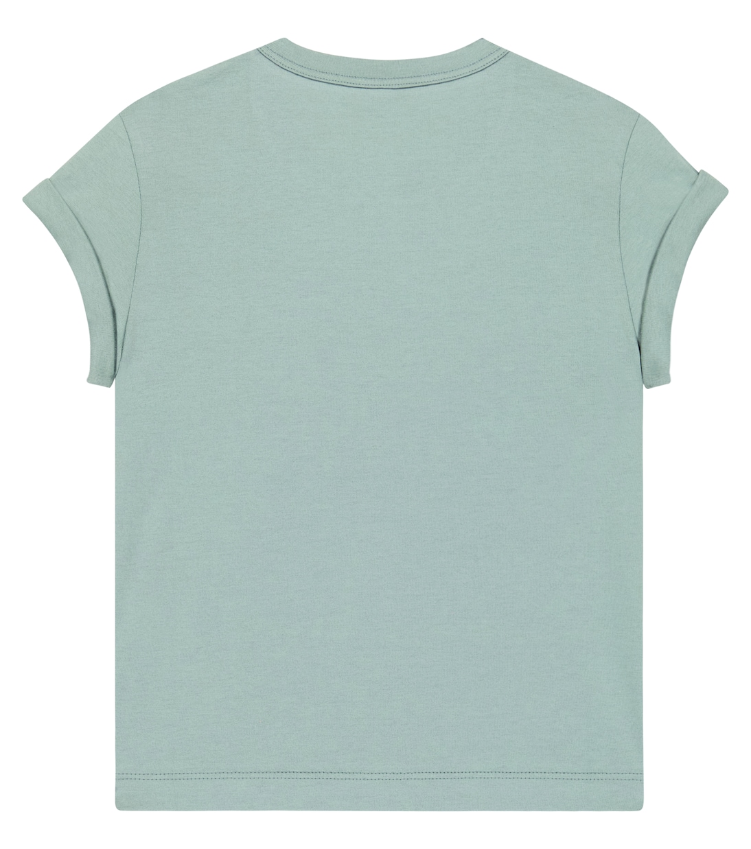 Embellished cotton jersey T-shirt | Brunello Cucinelli Kids