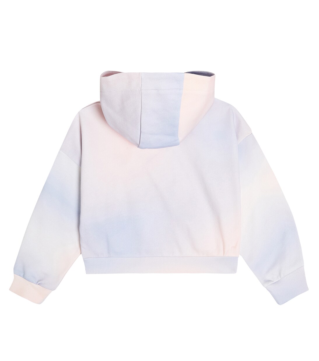 Sweat-shirt à capuche en coton à logo | Balmain Kids