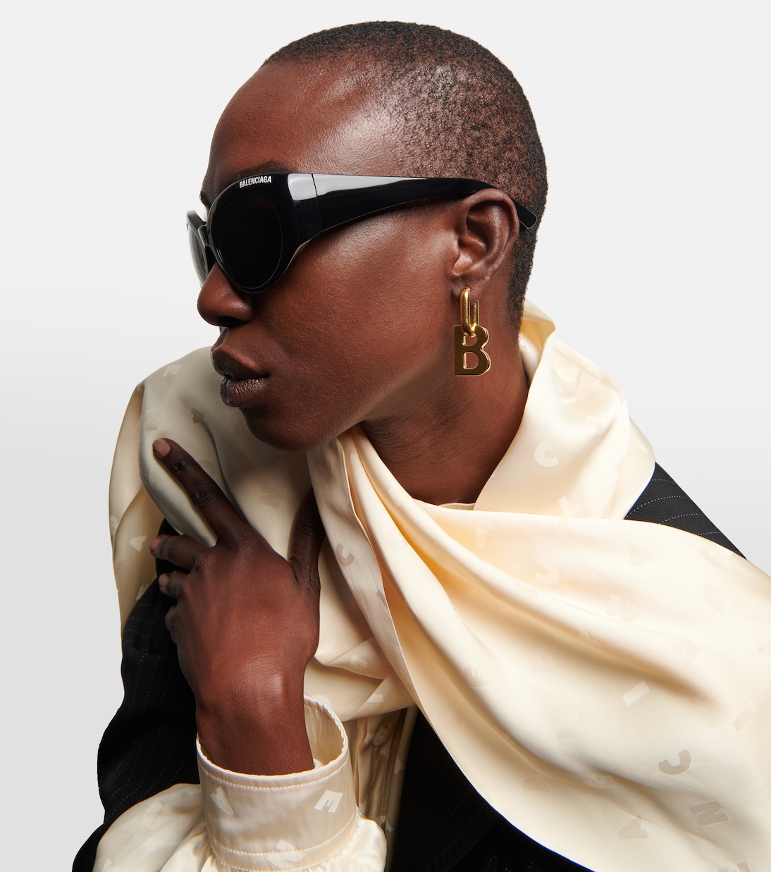 Ovale Sonnenbrille Classic | Balenciaga