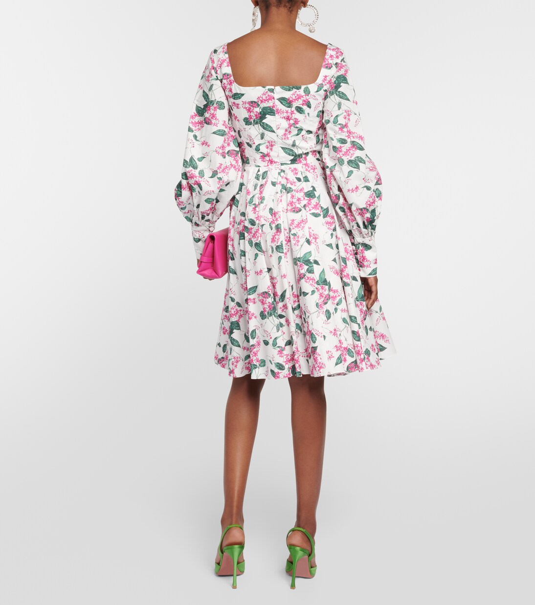 Miniabito Yasmina in cotone con stampa | Emilia Wickstead