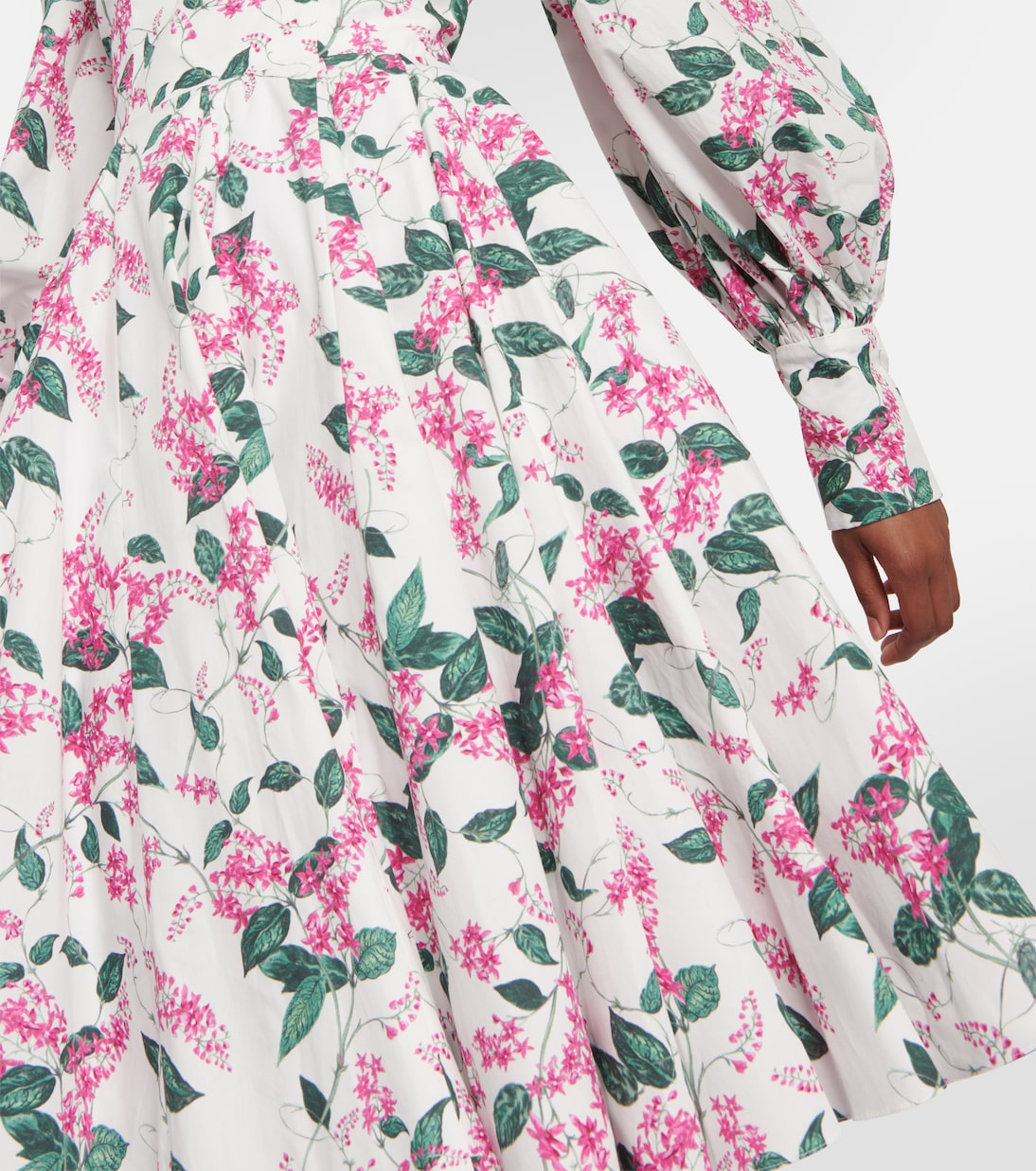 Miniabito Yasmina in cotone con stampa | Emilia Wickstead