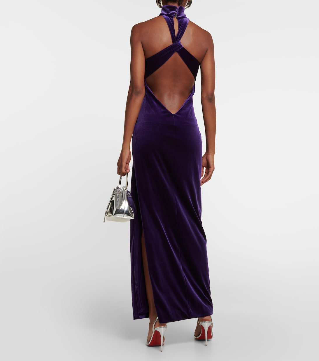 Cleveland velvet gown | Galvan