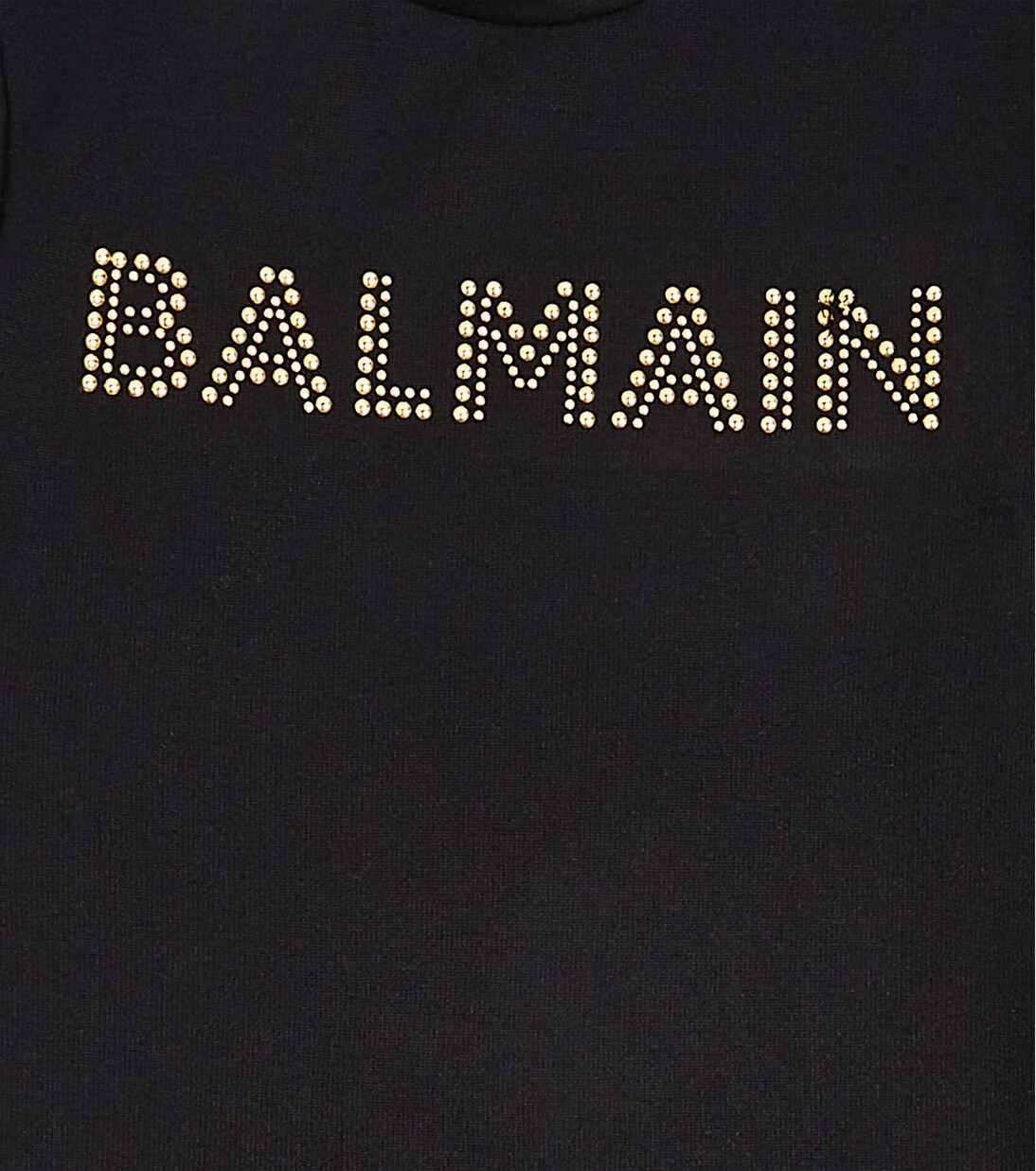 Logo cotton jersey dress | Balmain Kids