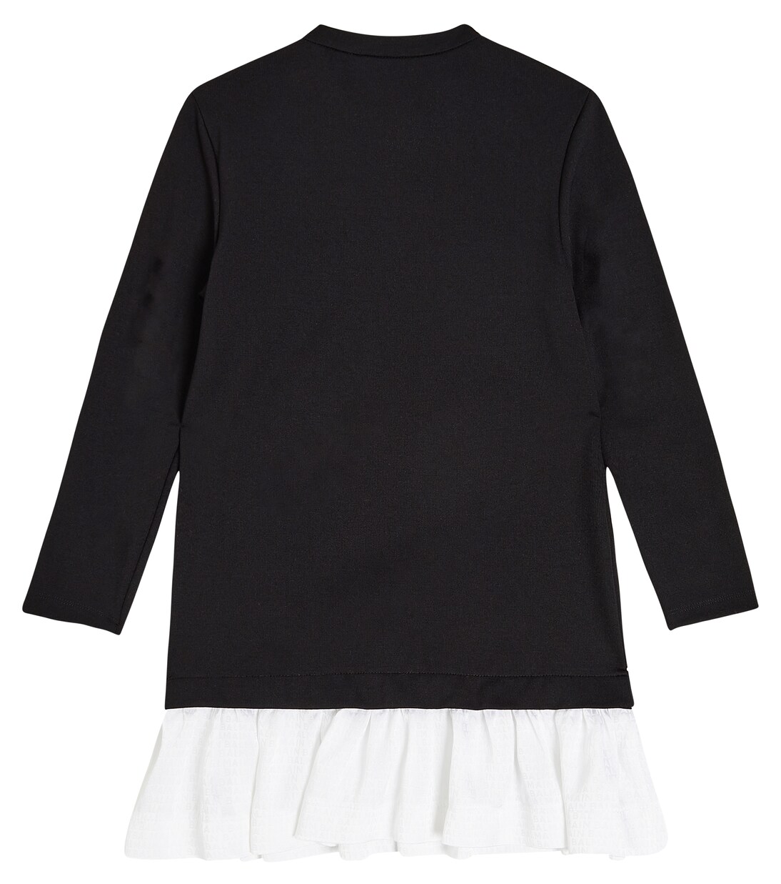 Logo cotton jersey dress | Balmain Kids