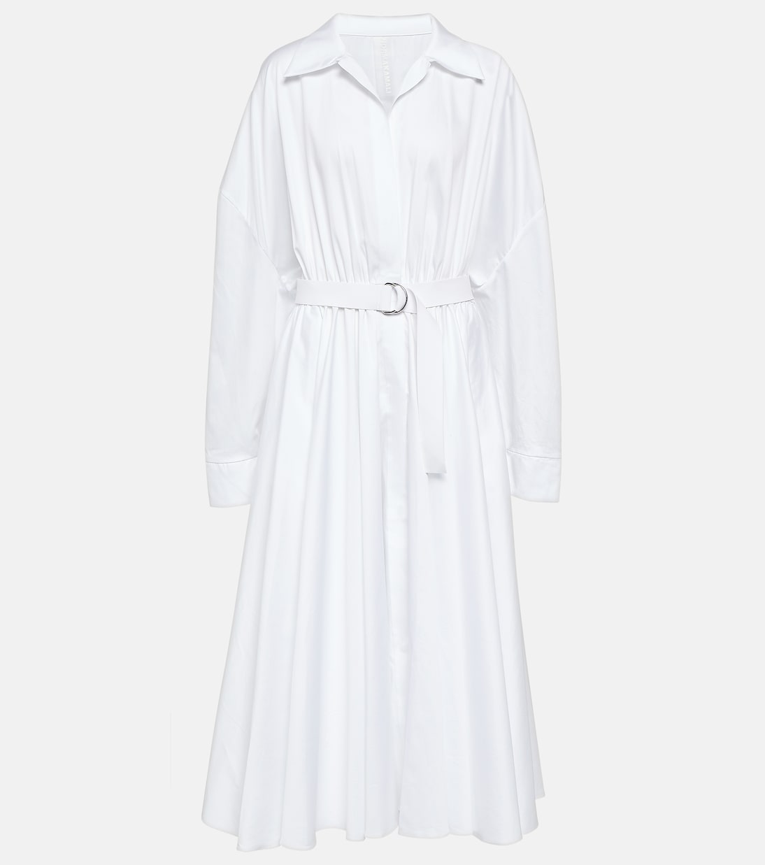 Robe chemise en coton | Norma Kamali