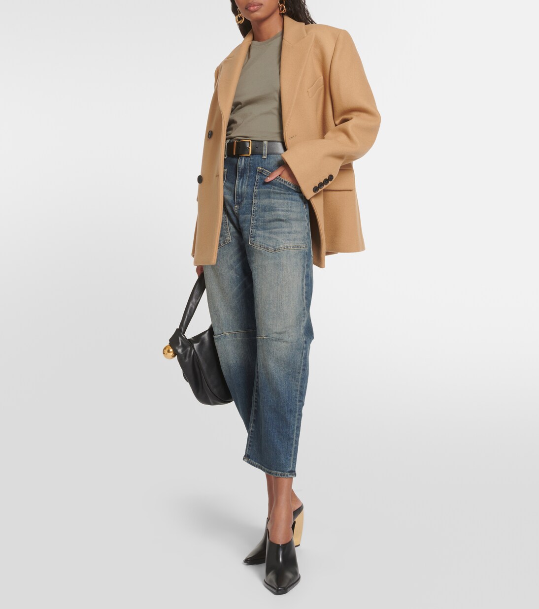 Jean ample Shon à taille haute | Nili Lotan