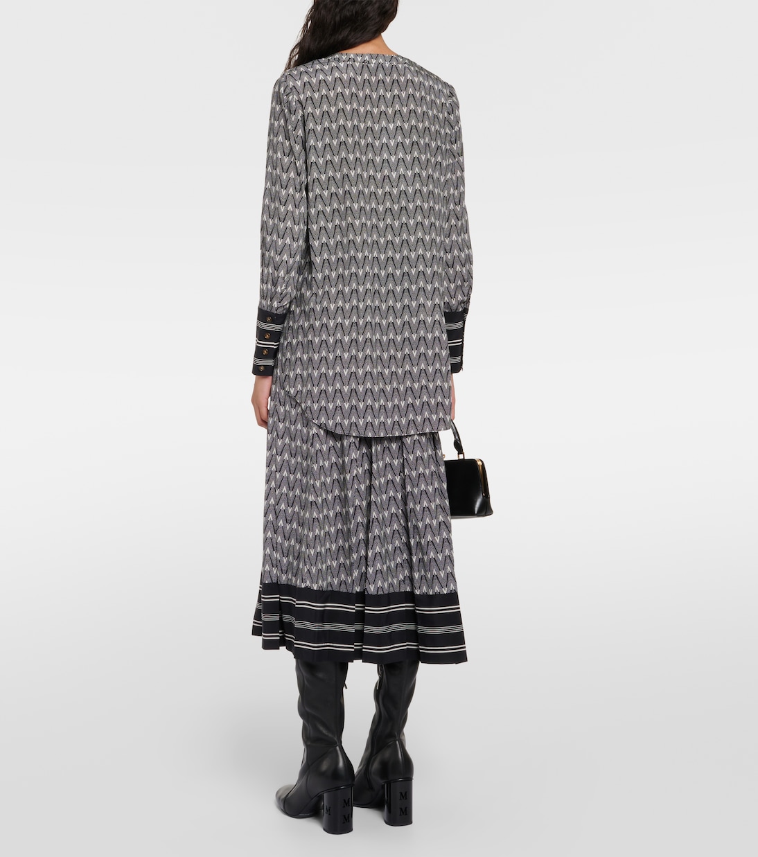 Bluse Acacia aus einem Seidengemisch | Veronica Beard