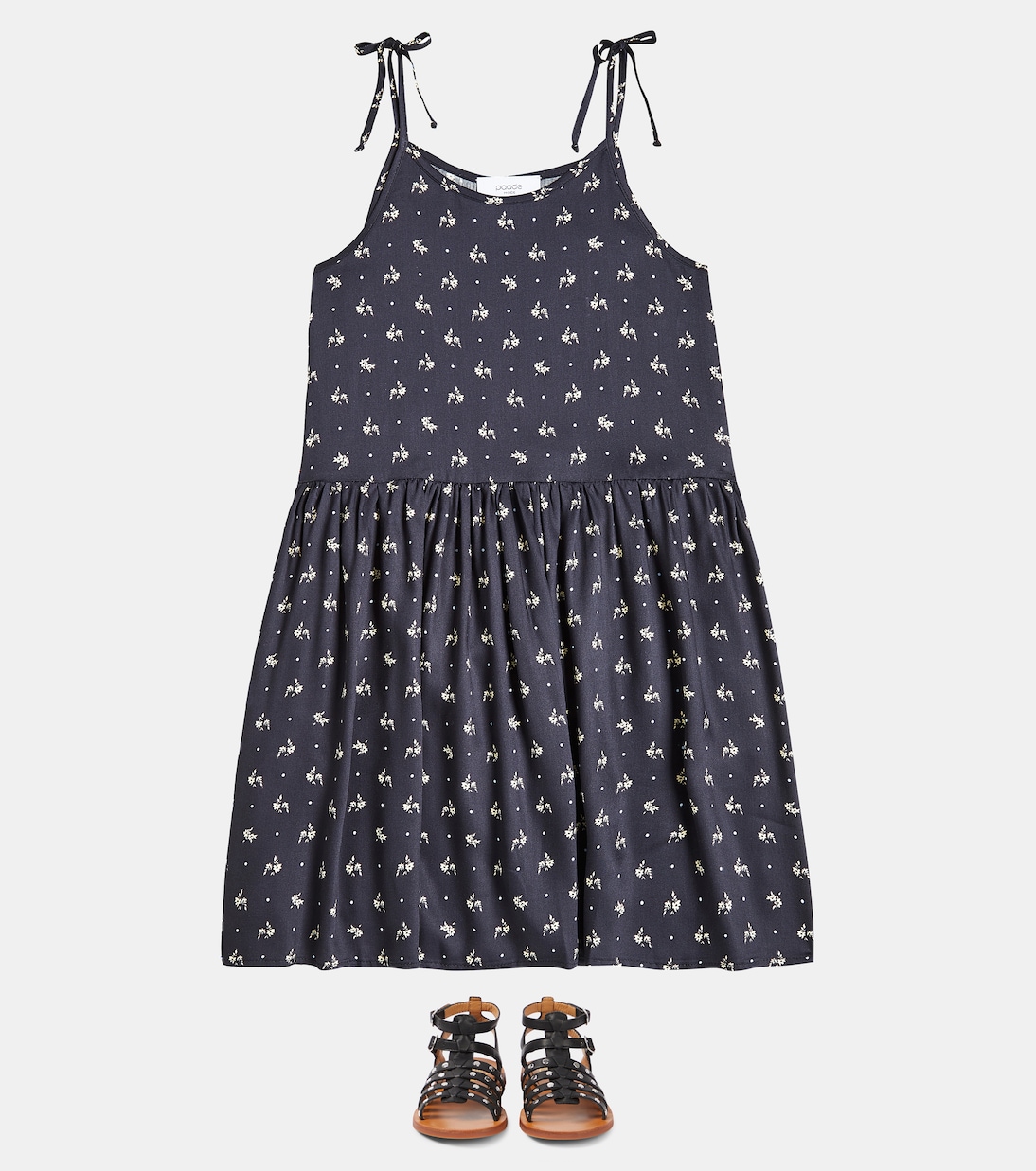 Halterneck floral dress | Paade Mode