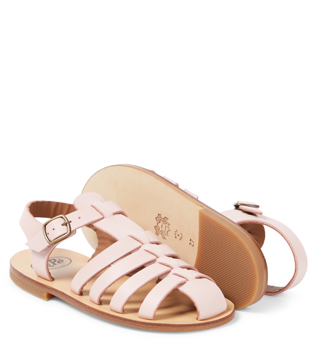 Vitello leather sandals | PèPè