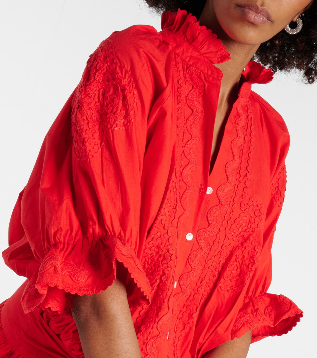 Robe chemise en coton | Juliet Dunn