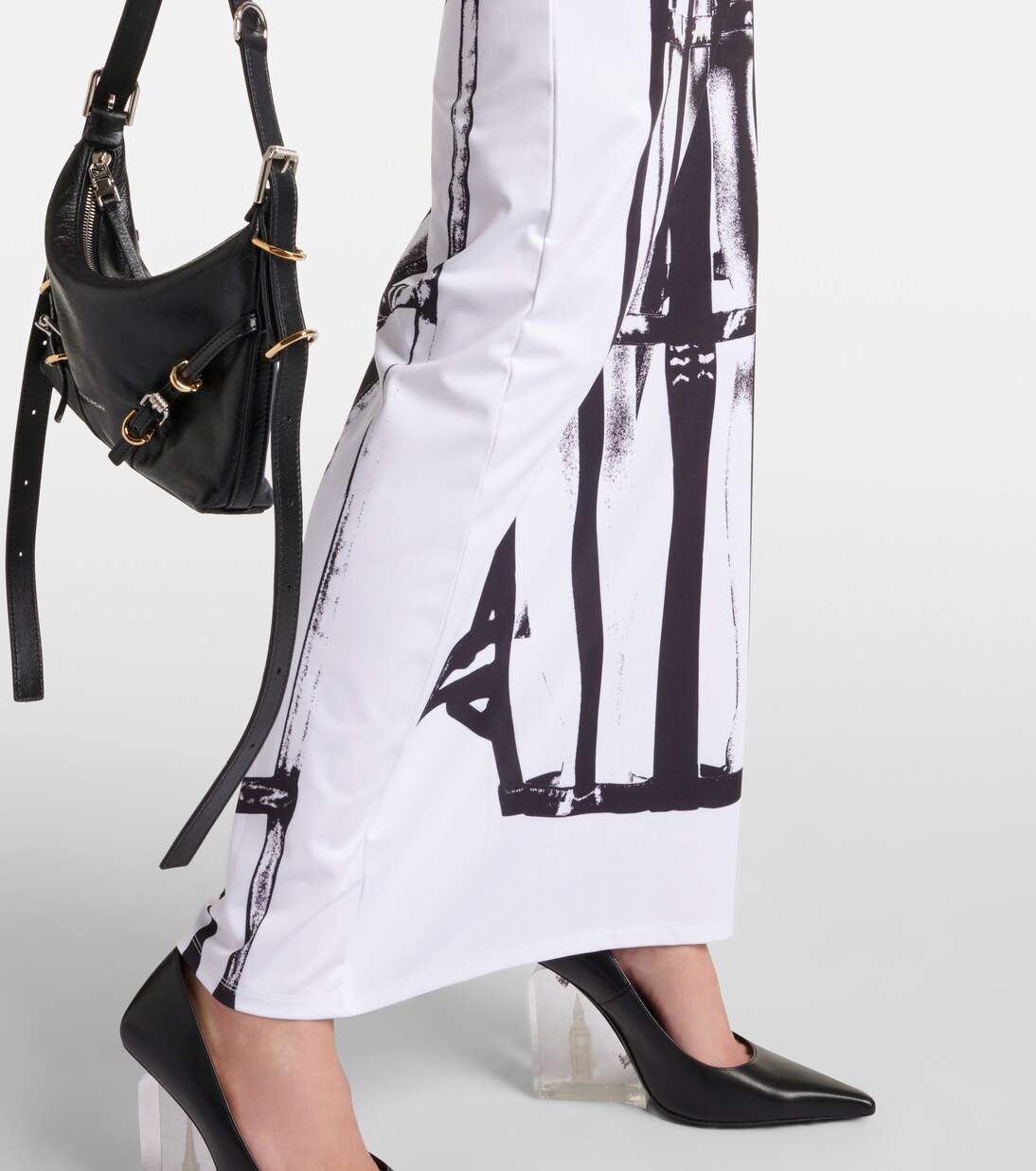 Bedrucktes Maxikleid aus Jersey | Jean Paul Gaultier