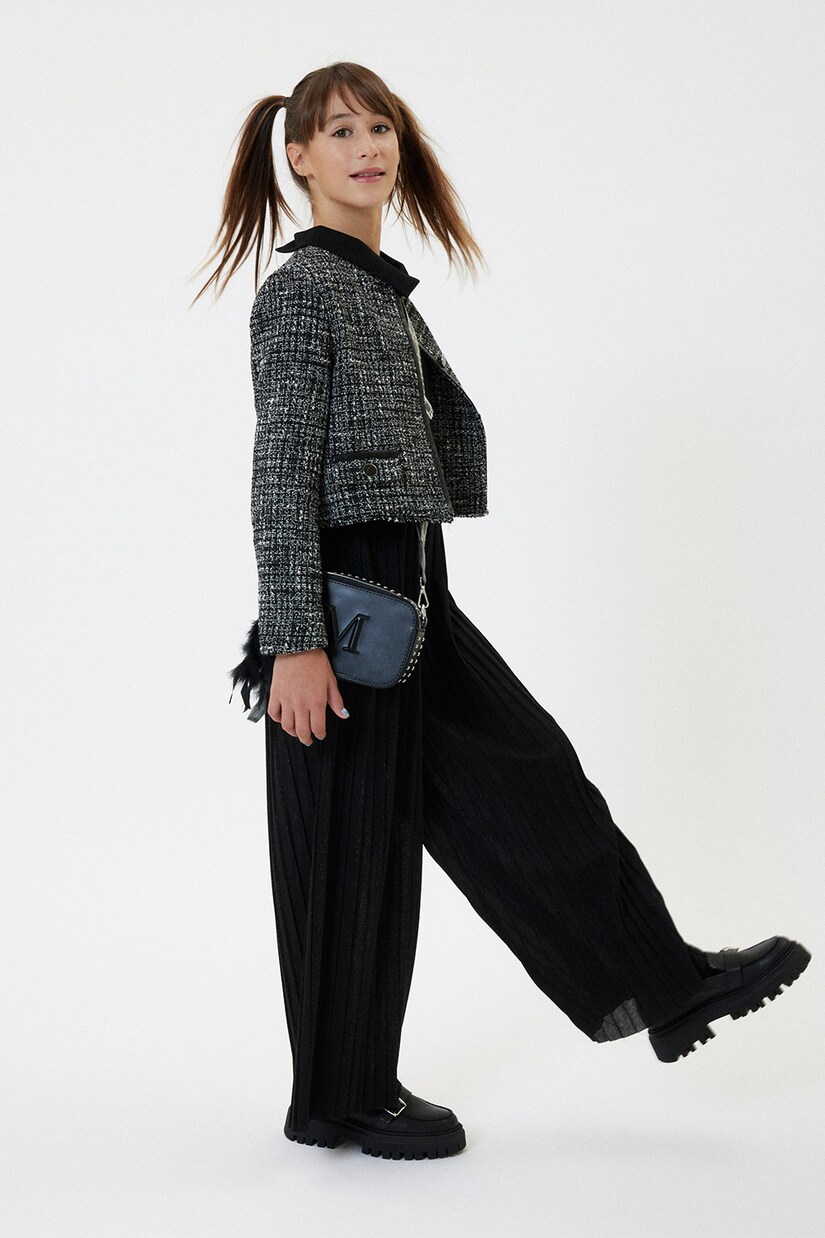 Bouclé jacket | Monnalisa