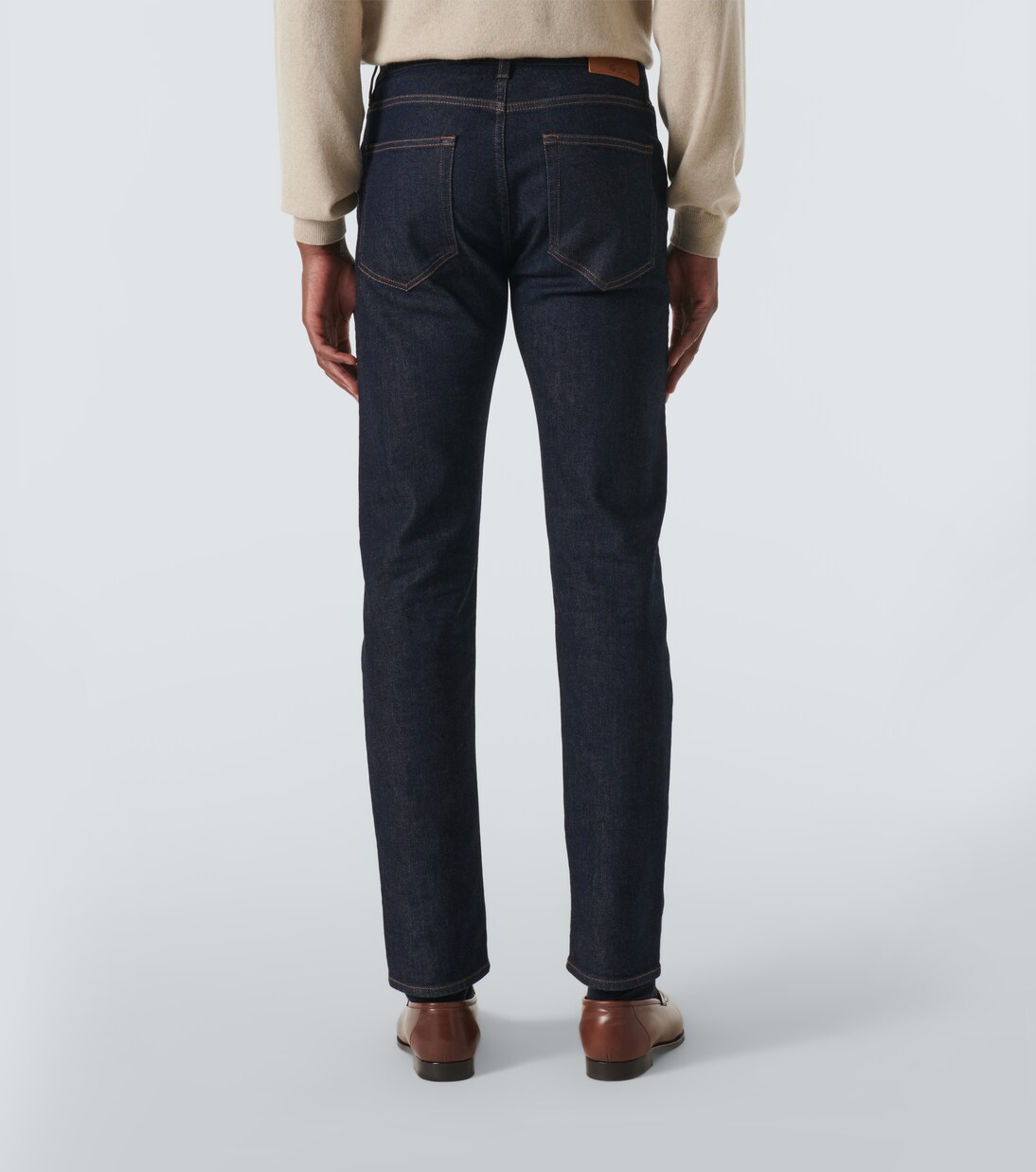 Quarona mid-rise slim jeans | Loro Piana