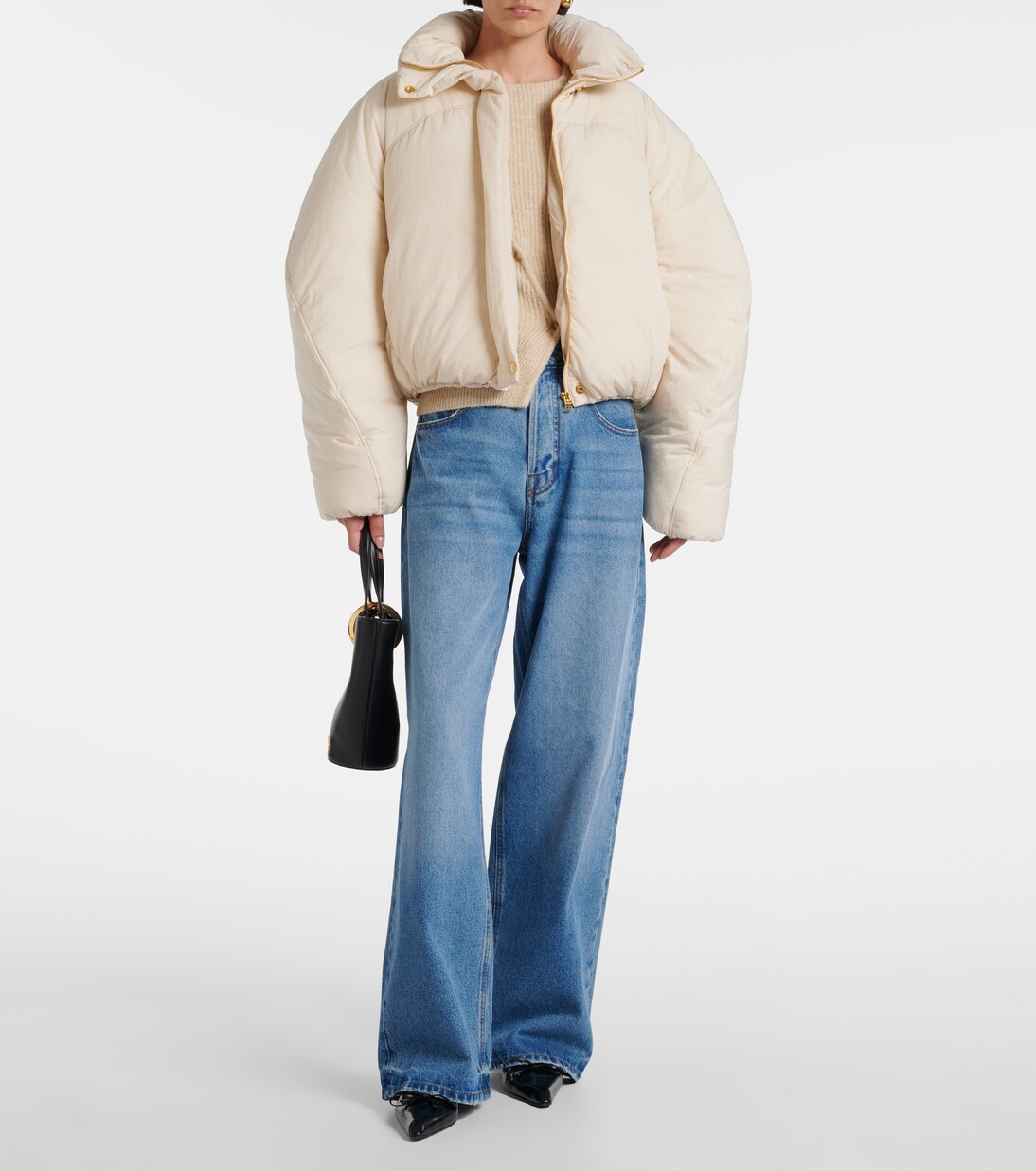 Wattierte Jacke La Doudoune Courte Caraco | Jacquemus
