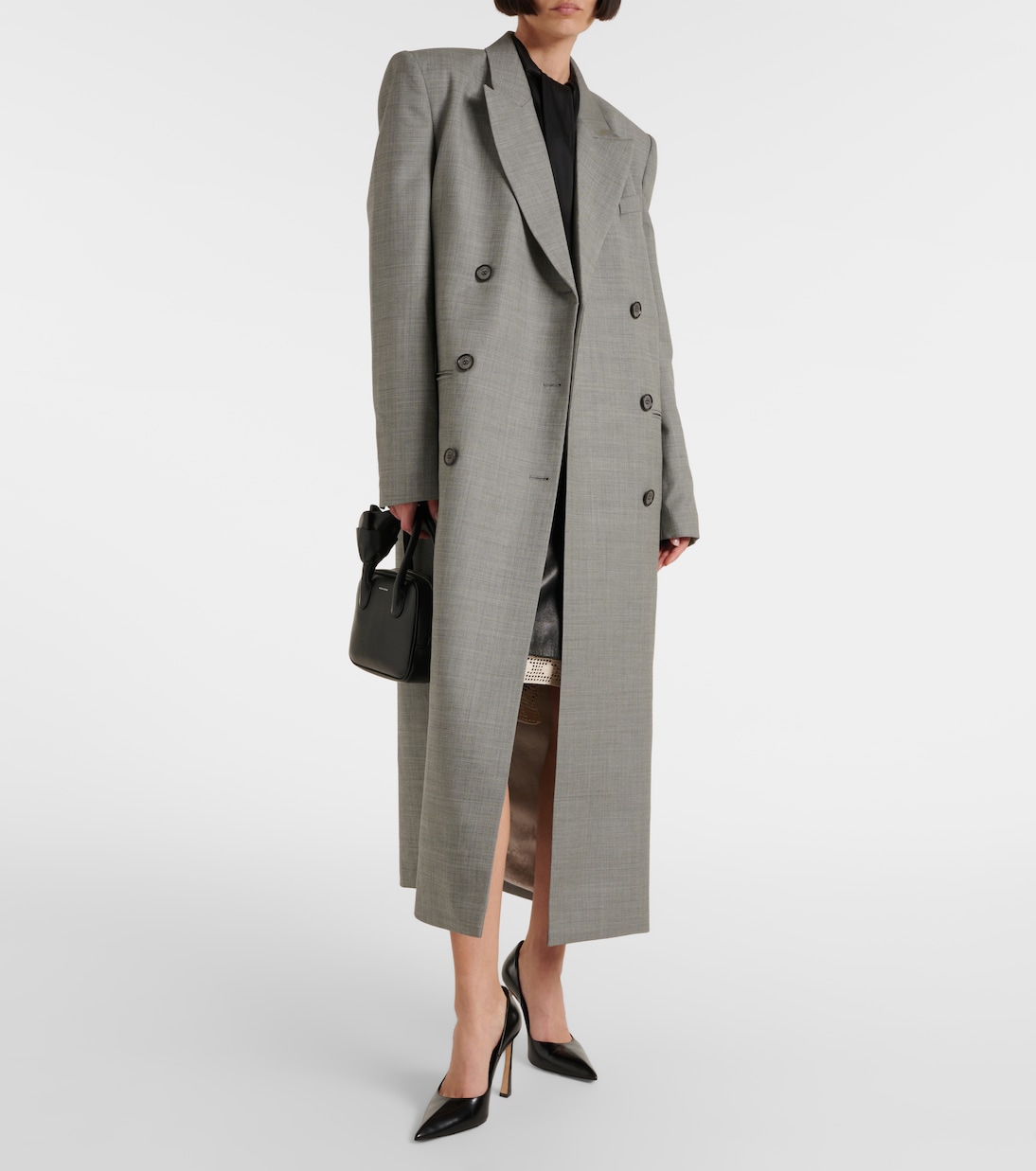 Double-breasted wool coat | Magda Butrym