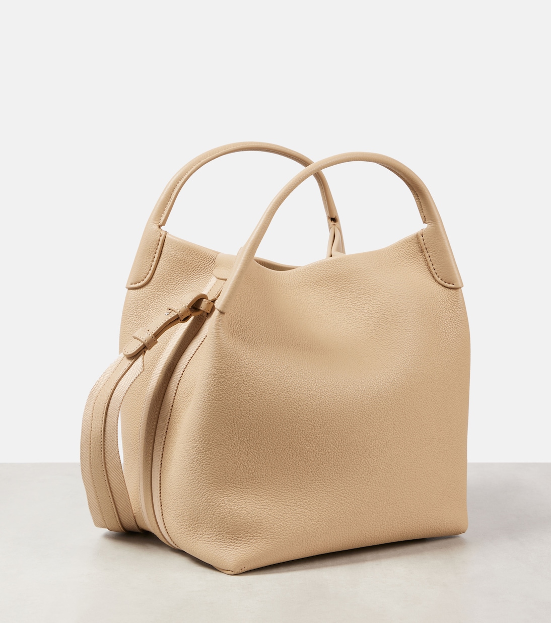 Bale Large leather shoulder bag | Loro Piana