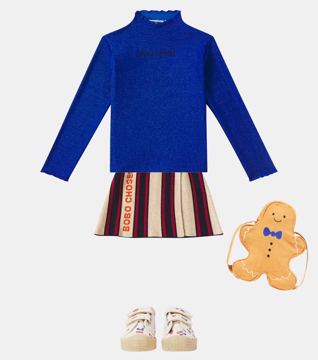 Gingerbread cotton canvas backpack | Bobo Choses