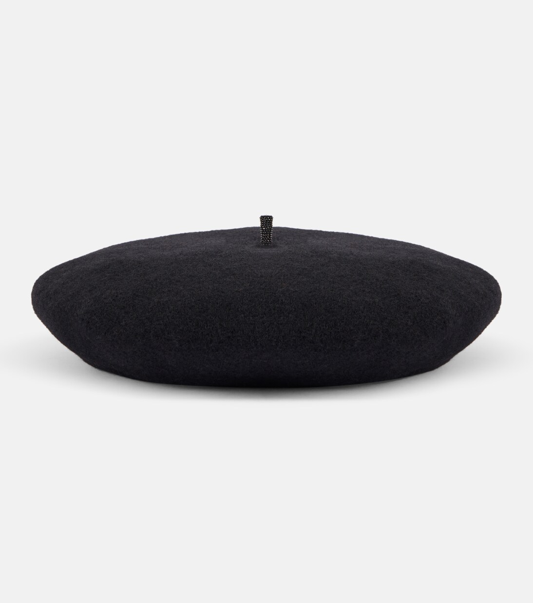 Monili Beads wool beret | Brunello Cucinelli