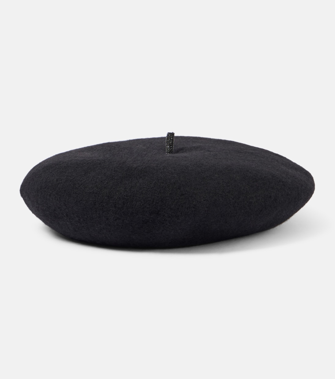 Monili Beads wool beret | Brunello Cucinelli
