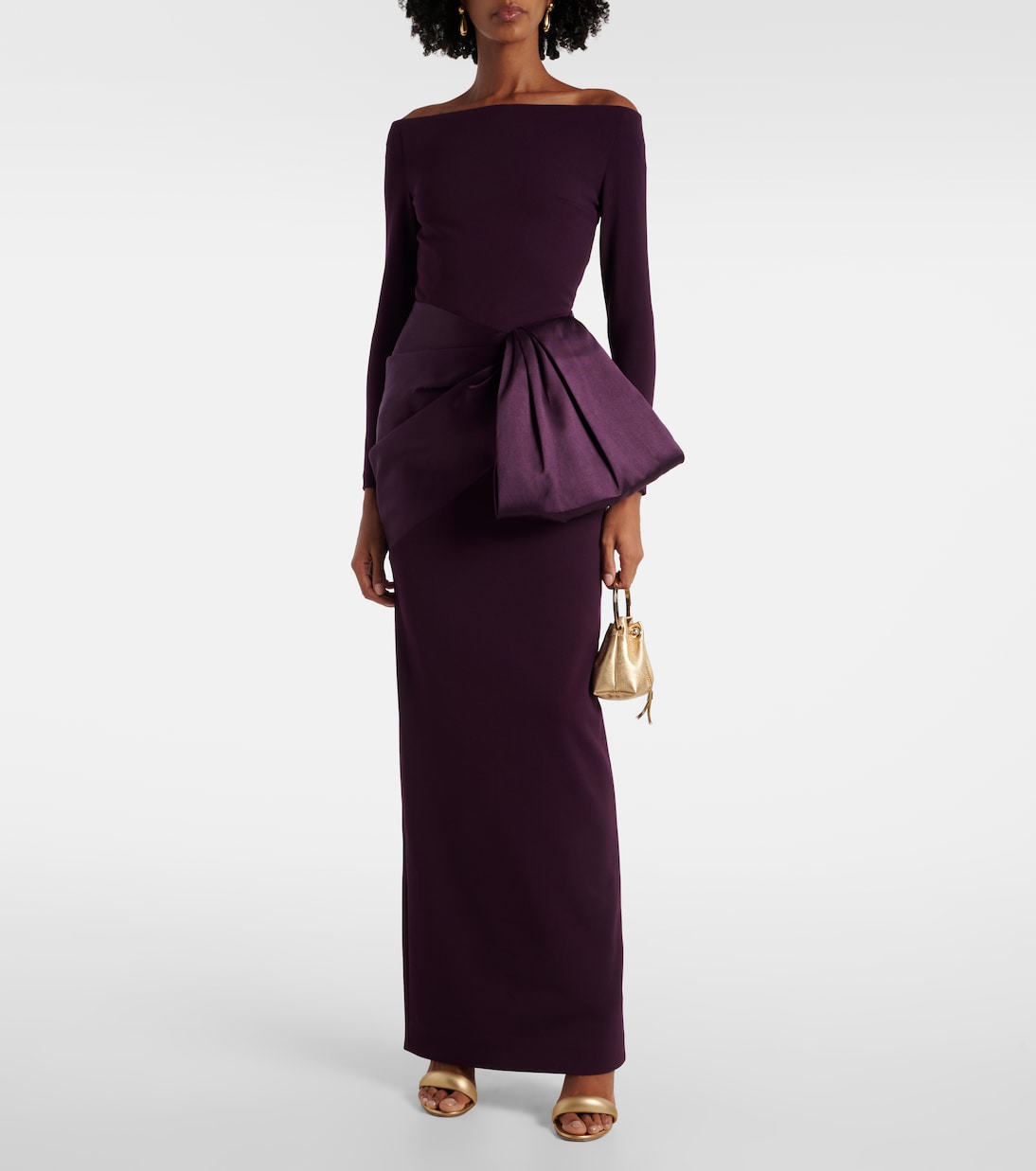 Off-Shoulder-Robe Kori | Solace London