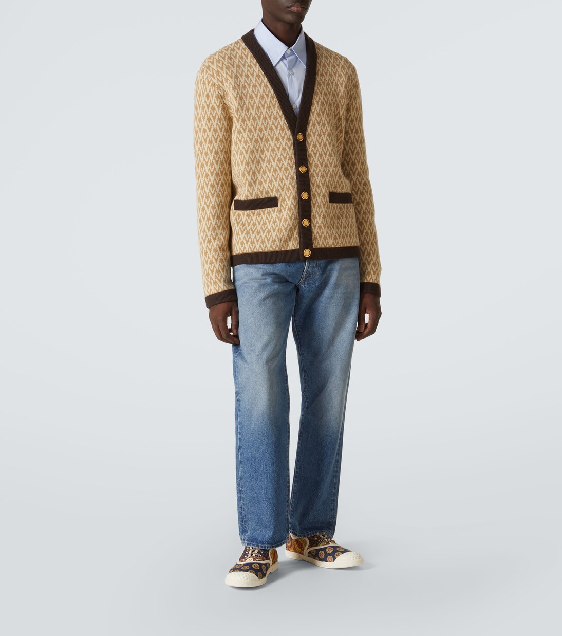 Bay By Bay VLogo denim sneakers | Valentino Garavani