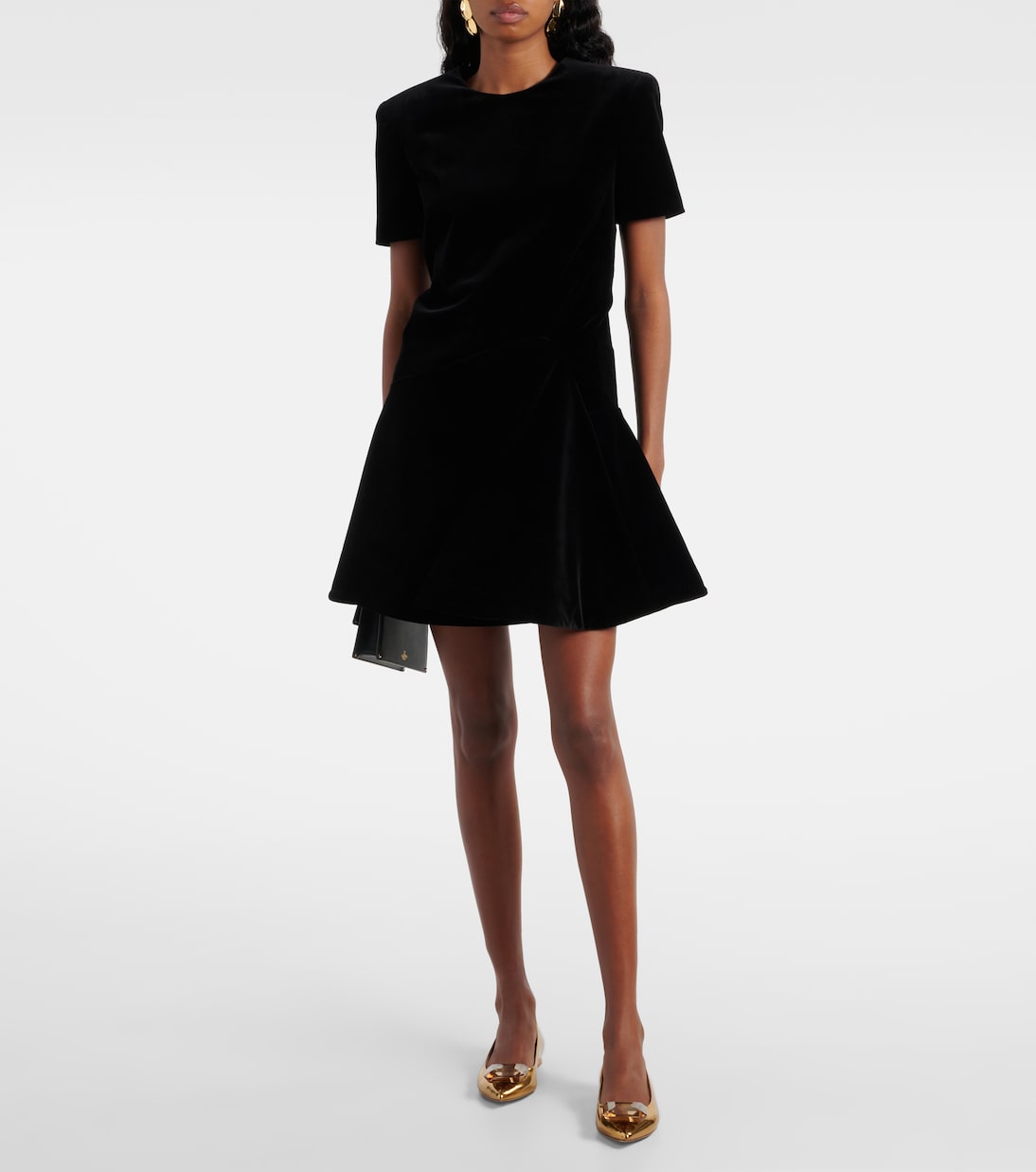 Jaipur metallic leather ballet flats | Gianvito Rossi