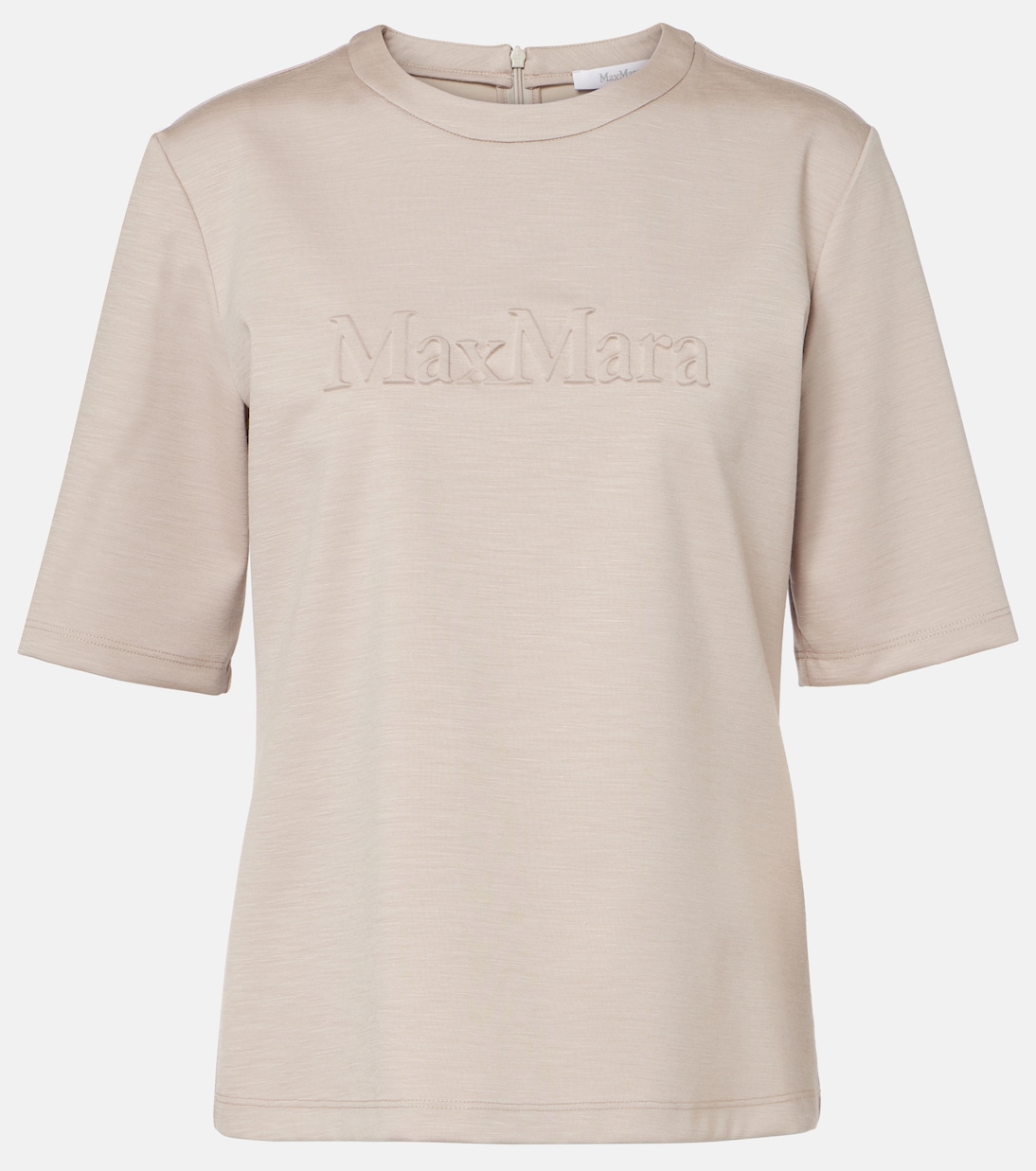 Besticktes T-Shirt Peter aus Wolle | Max Mara