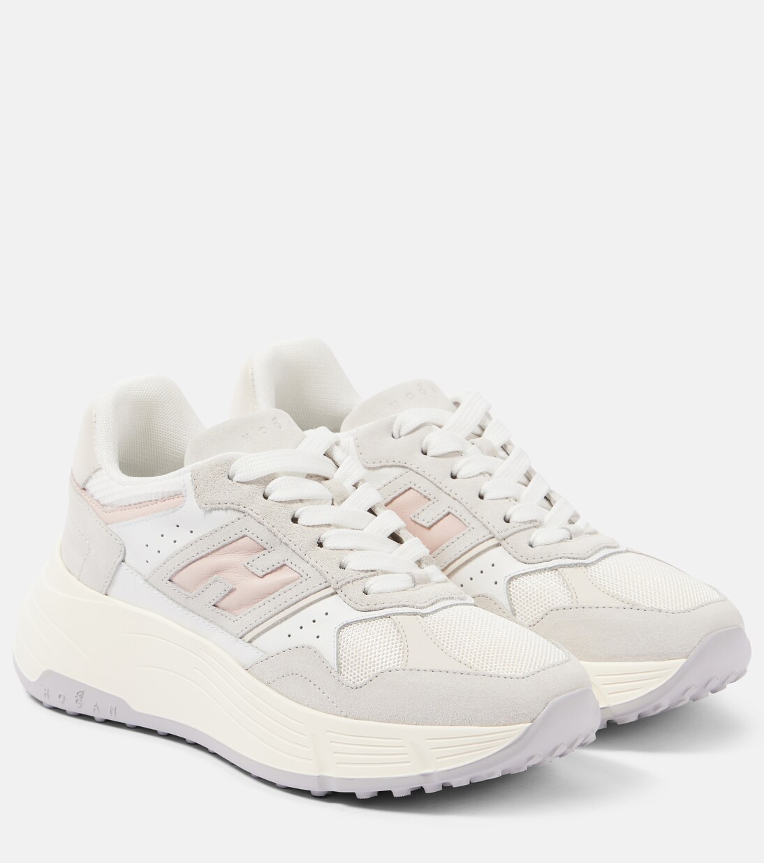 Sneakers Hi-Fi aus Veloursleder und Leder | Hogan