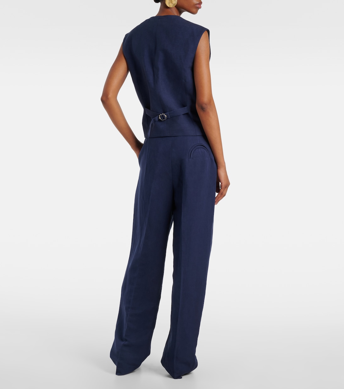 Gilet Feral in lino e seta | Blazé Milano