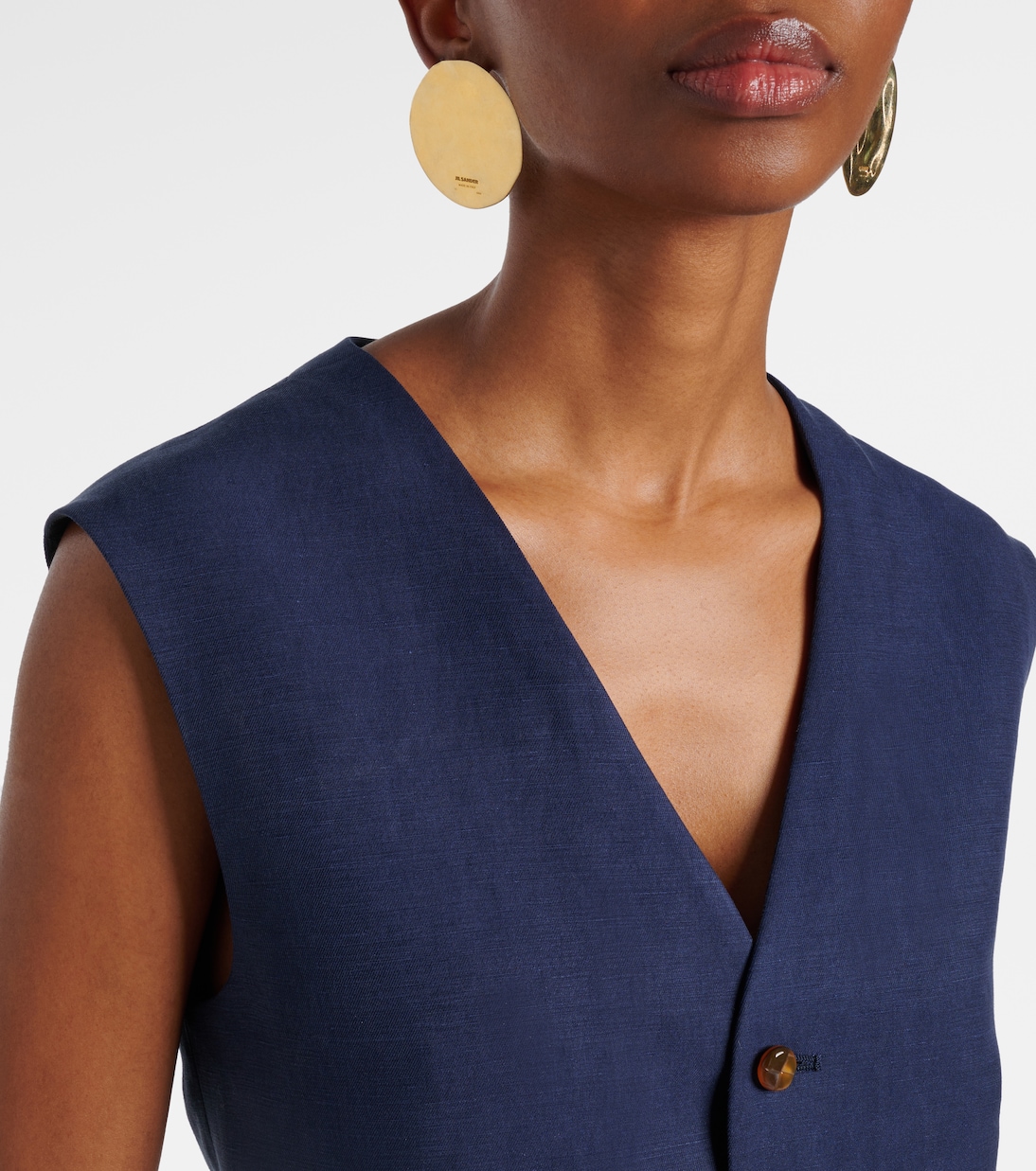 Gilet Feral in lino e seta | Blazé Milano