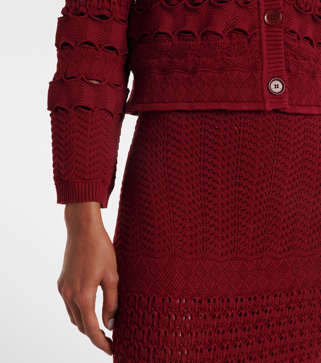 Cardigan aus Häkelstrick | Elie Saab