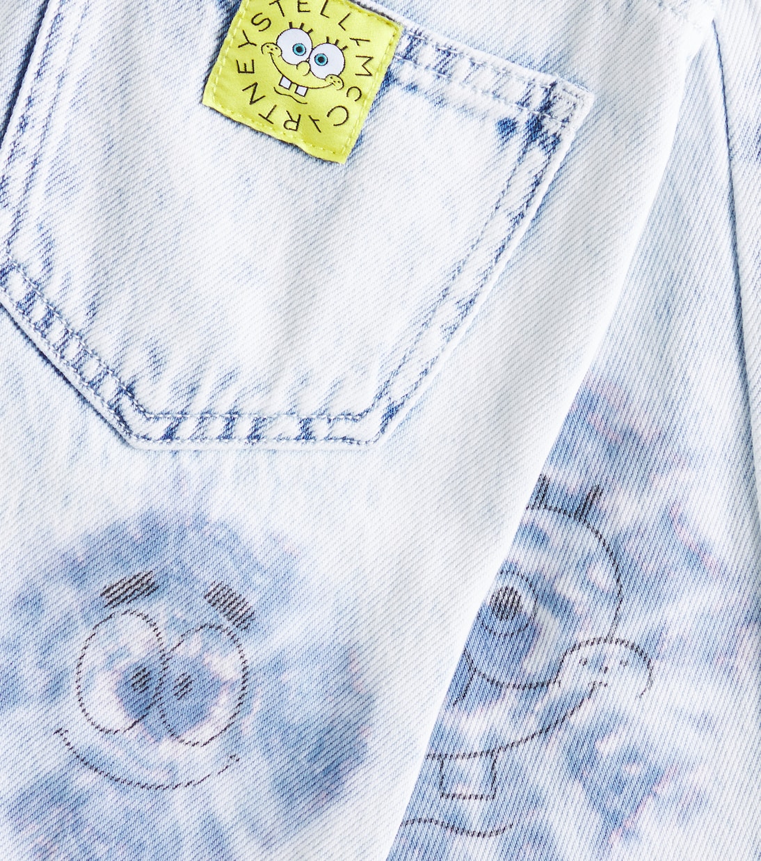 x SpongeBob SquarePants straight jeans | Stella McCartney Kids
