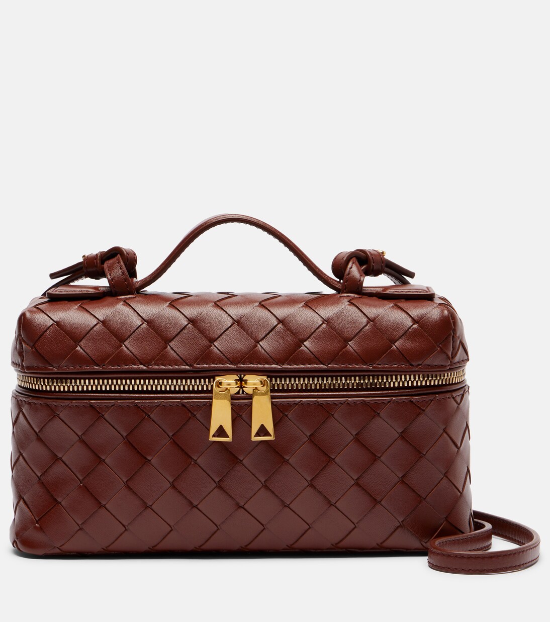 Bang Bang Intrecciato leather vanity bag | Bottega Veneta