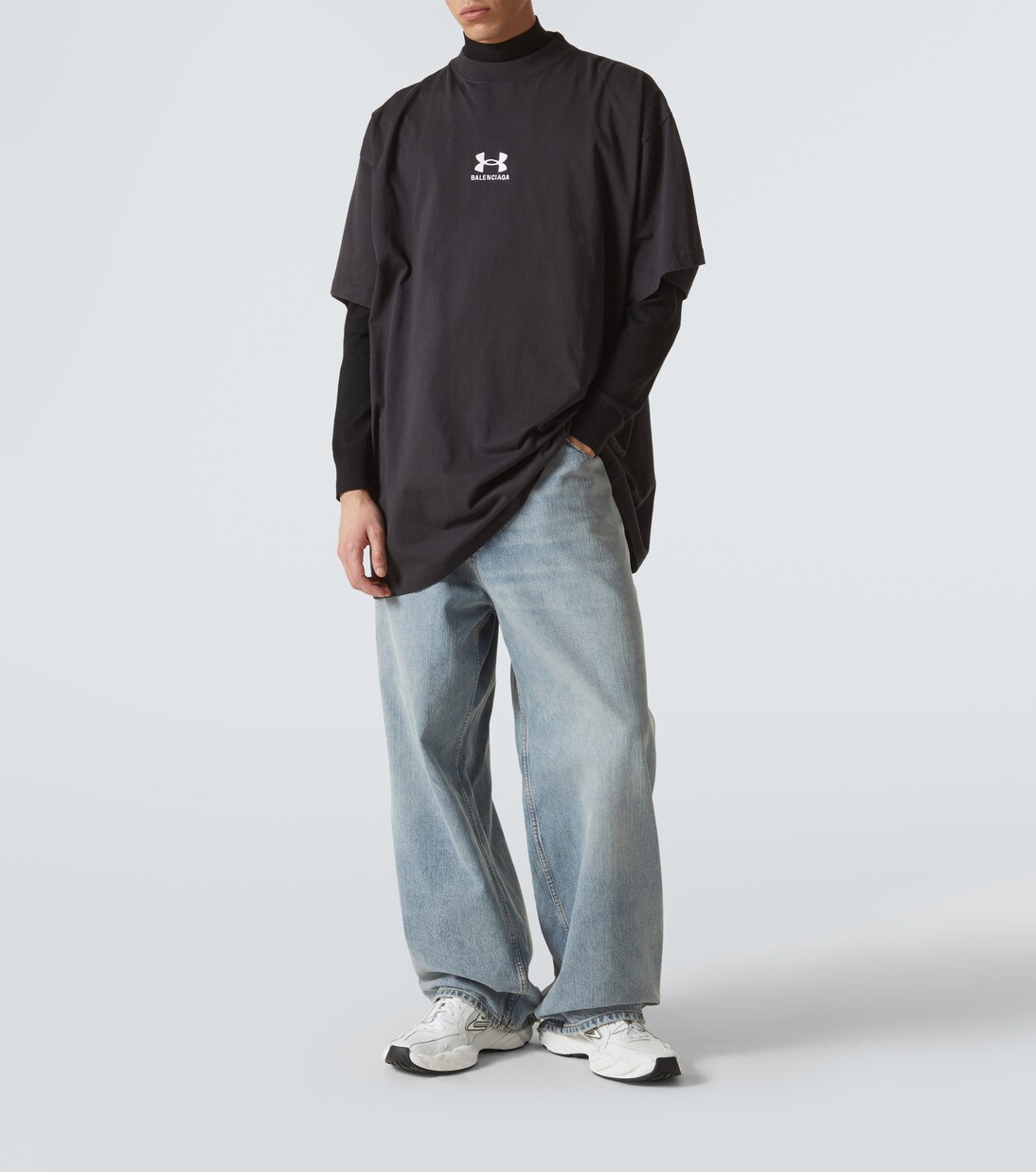 Monday leather sneakers | Balenciaga