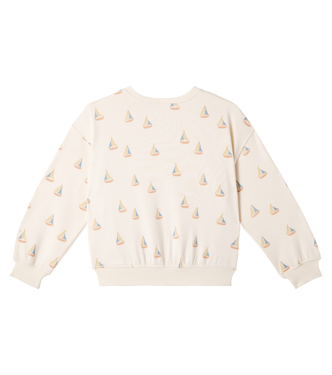 Printed cotton-blend fleece sweatshirt | Rylee + Cru