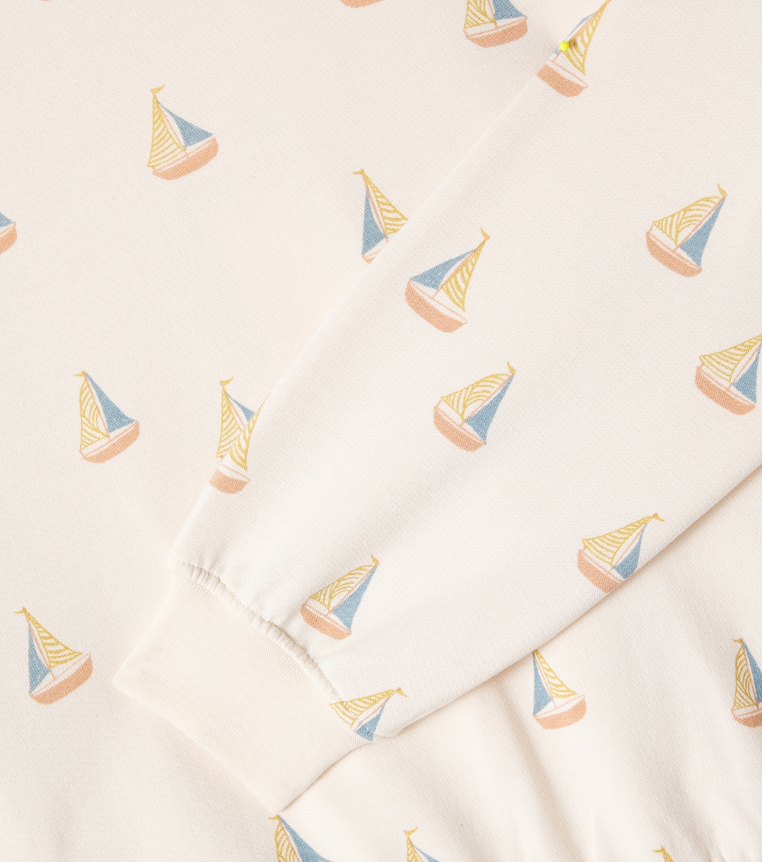 Printed cotton-blend fleece sweatshirt | Rylee + Cru