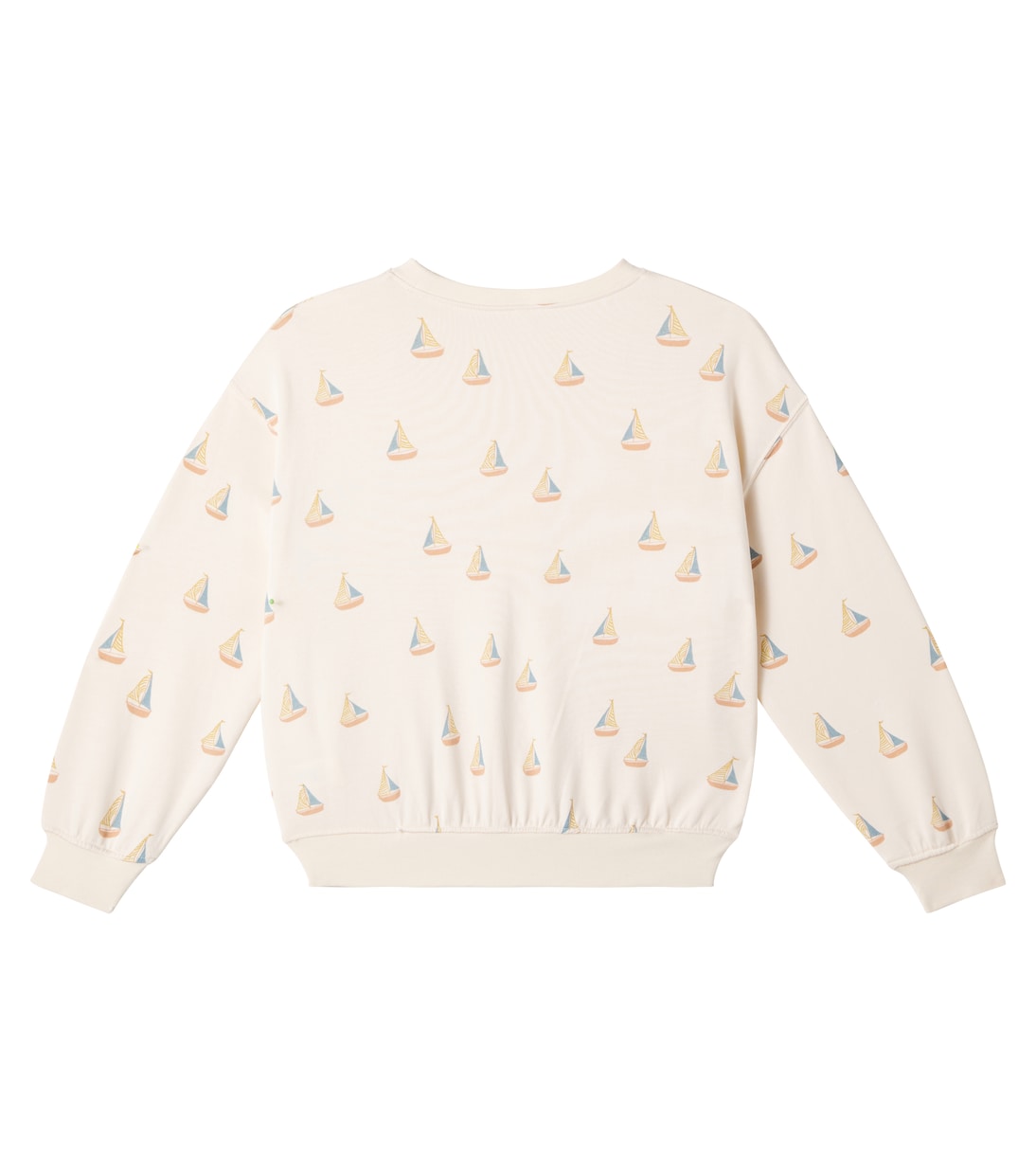 Printed cotton-blend fleece sweatshirt | Rylee + Cru