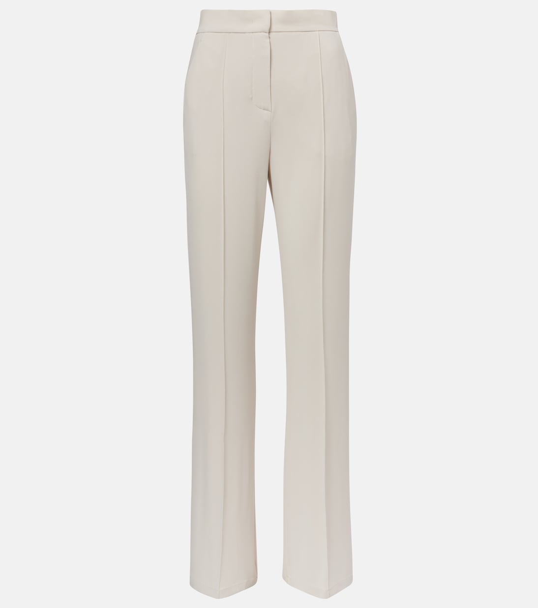 Gerade High-Rise-Hose Dinda aus Jersey | Max Mara
