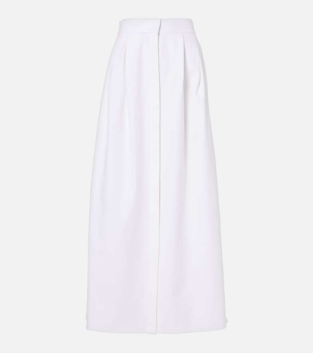 Cotton-blend gabardine maxi skirt | Max Mara